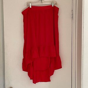Ava & Viv Red Skirt